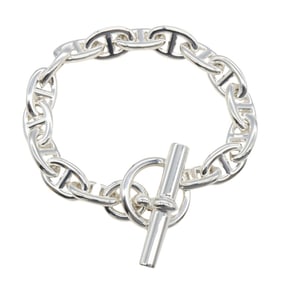 Hermes Hermès Chaine d'Ancre PM 16-link bracelet in 925 silver for women.