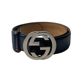 Gucci Men's GG Shima Interlocking Belt 411924 CWC1N 85 34 480199
