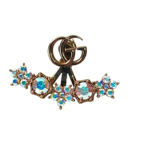 Gucci Women's GG Earring, Single Crystal