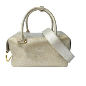 DELVAUX Women's Cool Box MM Handbag, 2-way Shoulder Bag, Crossbody Bag