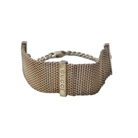 Gucci Women's Mesh Bracelet in Silver 925