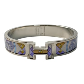 Hermes Women's Click Clack PM H Bangle Bracelet FI 02 71