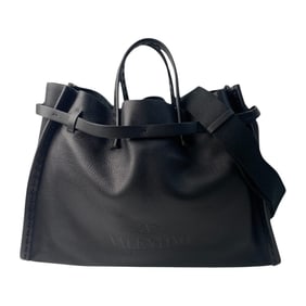 Valentino VALENTINO Women's 2-way Leather Shoulder Bag, Tote Crossbody Bag