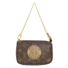 Louis Vuitton M60153 Mini Pochette Accessoires T&B Pouch Monogram Canvas Women's LOUIS VUITTON