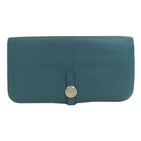 Hermes Dogon Long Wallet Taurillon Women's HERMES