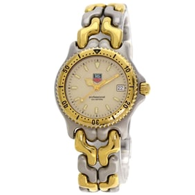 TAG Heuer WG1221-K0 Cell Date Professional Watch in Stainless Steel/SSxGP for Boys