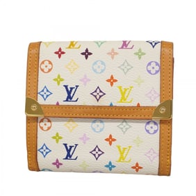 Louis Vuitton Monogram Multicolore Tri-fold Wallet, Porte-Monnaie-Vieux Carte-Crédit, M92983,