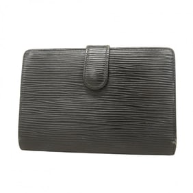 Louis Vuitton Epi Porte Monnaie Wallet M63642 Noir Women's