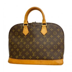 Louis Vuitton Monogram Alma Handbag M51130 Brown Women's