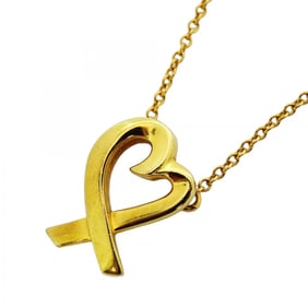 Tiffany Loving Heart Necklace in 18KYG Yellow Gold for Women