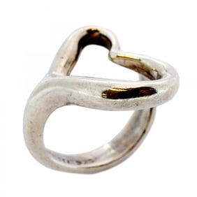 Tiffany Heart Ring, Silver 925, Size 5.5, Women's