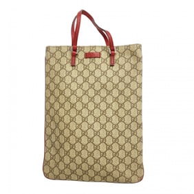 Gucci GG Supreme Tote Bag 117551 Brown Women's