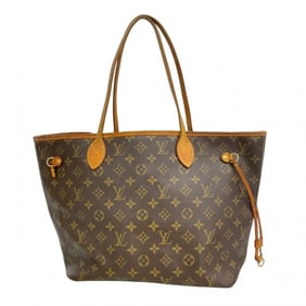 Louis Vuitton Monogram Neverfull MM Tote Bag M40156 Brown Women's