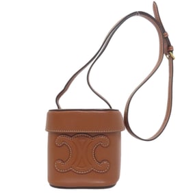 Celine Small Box Cuir Triomphe Shoulder Bag in Calfskin Leather for Women