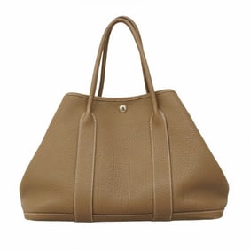 Hermes Hermès Garden PM Negonda Etoupe Tote Bag with T Stamp for Women