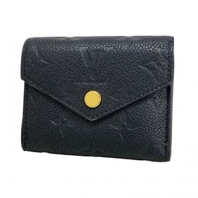Louis Vuitton Monogram Empreinte Zoe Tri-fold Wallet M62935 Noir Women's