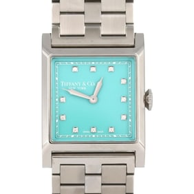 Tiffany Union Square 11P 73344573 Stainless Steel Quartz Watch