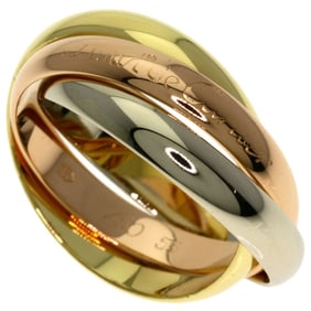 Cartier Trinity #55 Ring, 18K Yellow Gold/18KWG/18KPG, Women's
