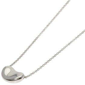 Tiffany & Co. Bean Necklace, Silver, Women's