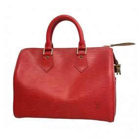 Louis Vuitton Epi Speedy 25 Handbag M43017 Castilian Red for Women