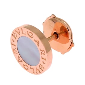 Bvlgari Single Women's Earrings 354732 750 Pink Gold