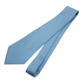 Hermes Hermès Men's Tie, 100% Silk, Light Blue