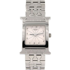 Hermès H Watch HH1.210 SS Quartz Wristwatch