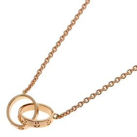 Cartier Mini Love Necklace in 18K Pink Gold for Women