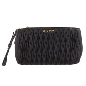 Miu Miu Miu Matelasse Pouch in Calfskin for Women MIUMIU