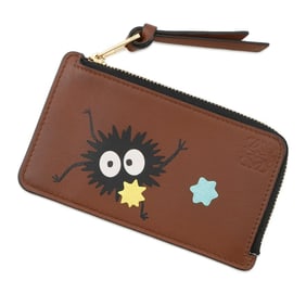 Loewe Wallet & Coin Case: Spirited Away Collaboration Susuwatari Card Holder C643Z40X16 LOEWE Ghibli