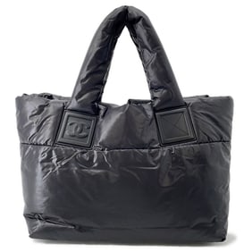 Chanel Coco Cocoon Small Tote Bag in Black Nylon (7108)