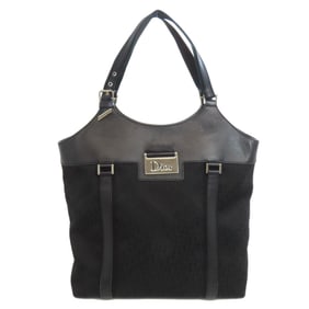 Christian Dior Trotter Pattern Canvas Handbag for Women CHRISTIAN DIOR
