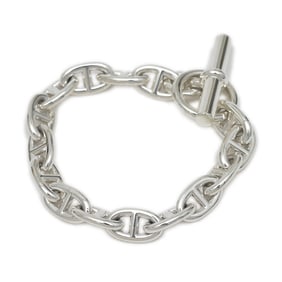 Hermes Chaine d'Ancre Bracelet MM Silver SV925 15 Links