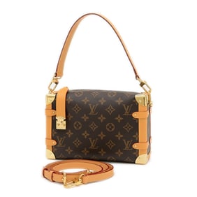 Louis Vuitton Monogram Side Trunk MM Hand Shoulder Bag M46358