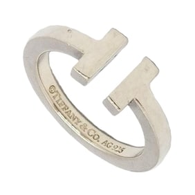 Tiffany & Co. T Square Ring, Size 14, SV925, 4.5g, Silver