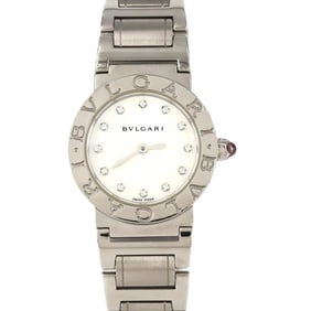 Bvlgari 12P BBL26S BBL26WSS 12 SS Wristwatch Quartz