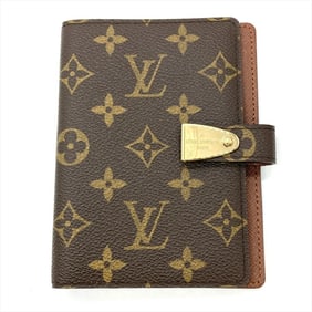 Louis Vuitton Agenda Partenaire PM Notebook Cover Monogram Canvas R21029 Brown C027