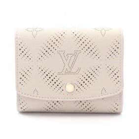 Louis Vuitton Iris Portefeuille Compact Bifold Wallet, Leather, Women's, Gray, M14172