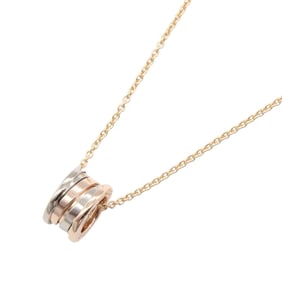 BVLGARI B-zero1 Perfect Mistake Necklace, available in 18K Pink Gold and White for men women.