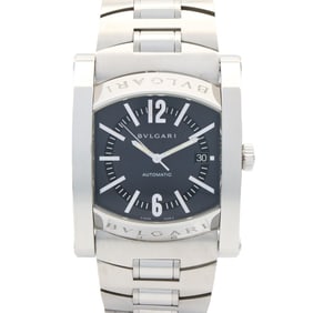 Bvlgari Assioma Men's Stainless Steel Watch, Gray, AA48S