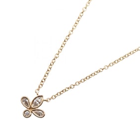 Tiffany & Co. Diamond Necklace, 18K Pink Gold (750PG) Diamond, Women's,