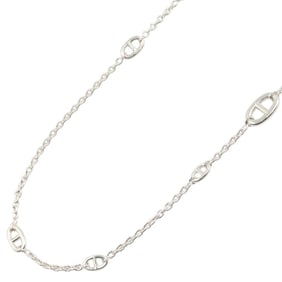Hermes Hermès Farandole Long Necklace, 925 Sterling Silver, Women's