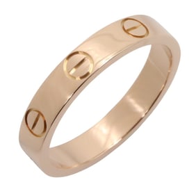 Cartier Mini Love Ring, 18K Pink Gold, Women's, B4049751