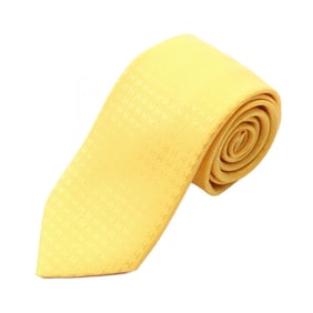 Hermes Hermès silk tie for men, yellow