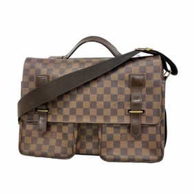 Louis Vuitton Damier Broadway Handbag N42270 Ebene 2-Way Bag for Men