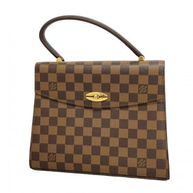 Louis Vuitton Damier Malesherbes Handbag N51379 Ebene Women's