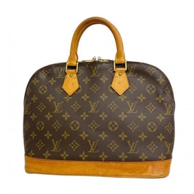 Louis Vuitton Monogram Alma Handbag M51130 Brown Women's
