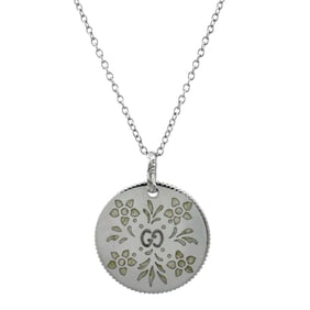 Gucci Icon Bloom Necklace in 18K Shell for Women.