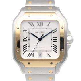 Cartier Santos Watch, Stainless Steel, Automatic, Men's, 4072911531DY