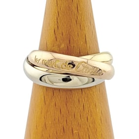 Cartier Trinity Ring, Size 14, 18K, Women's, CARTIER